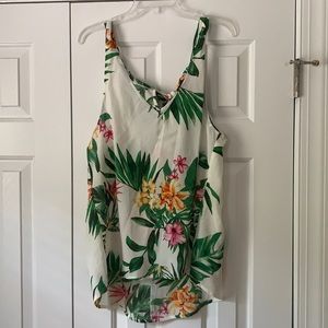 Gibson tie-back halter top